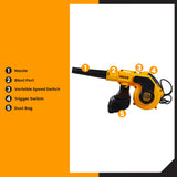Electric Aspirator Vacuum Blower 800W with Variable Speed AB8008P