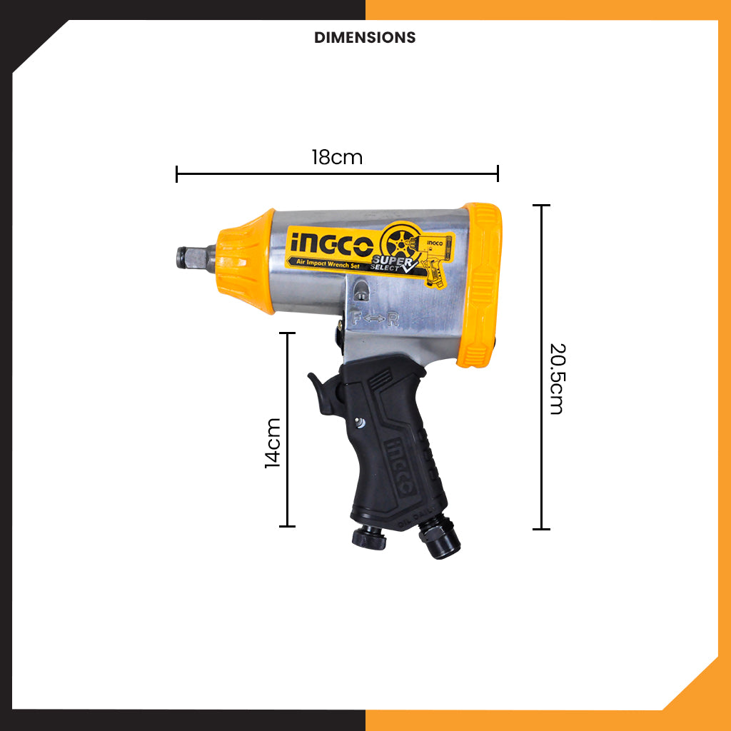 Air Impact Wrench Set AIW12312
