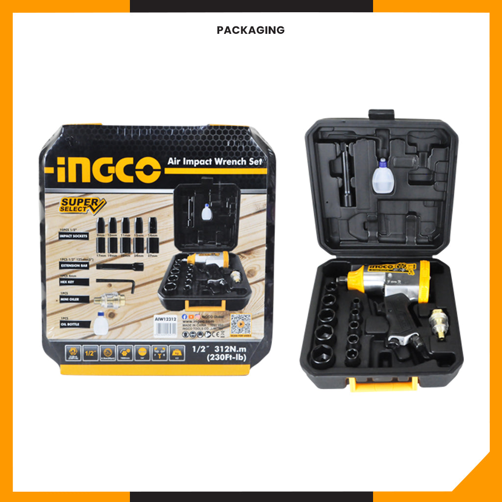 Air Impact Wrench Set AIW12312