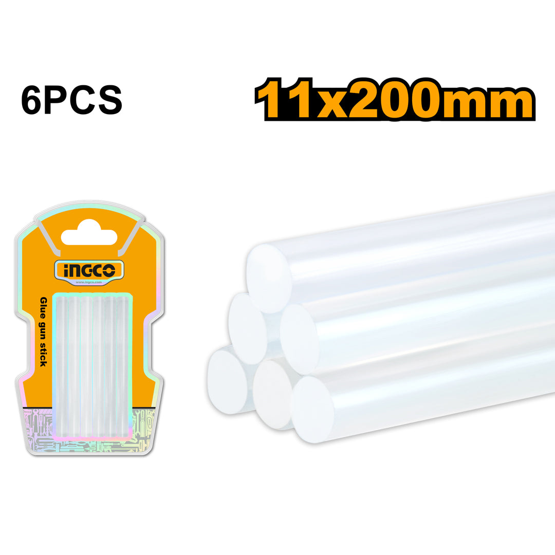 6 Pcs Glue Gun Stick 11.2mm x 200mm AKTGS2061