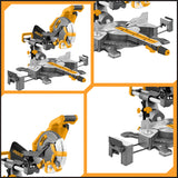 Electric Mitre Saw 2400W 12 Inch Aluminum Cutting Table BM2S24001