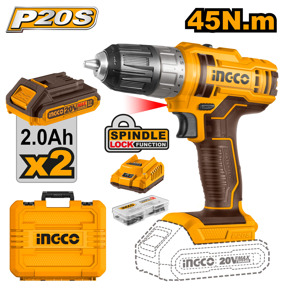 P20S 20V Lithium-Ion Cordless Drill CDLI200528
