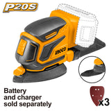 P20S 20V Lithium-Ion Cordless Palm Sander 20V CDSLI2051