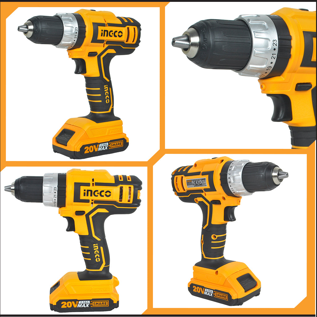 P20S 20V Lithium-Ion Cordless Impact Drill CIDLI20031