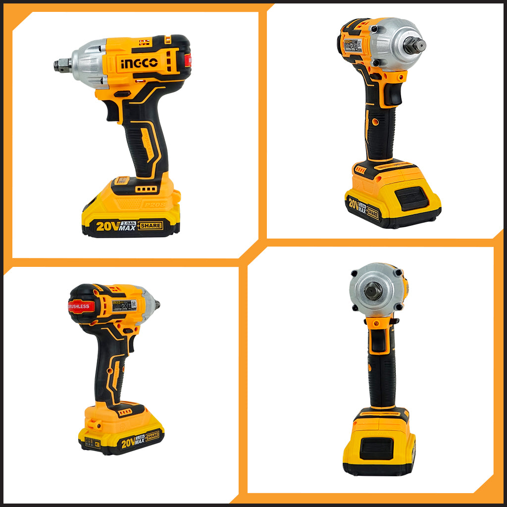 P20S 20V Lithium-Ion Cordless Impact Wrench CIWLI2038