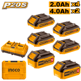 P20S 20V Lithium-Ion Battery And Charger Kit COSLI230701