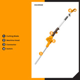 S12 12V Lithium-Ion Pole Hedge Trimmer CPHT201601