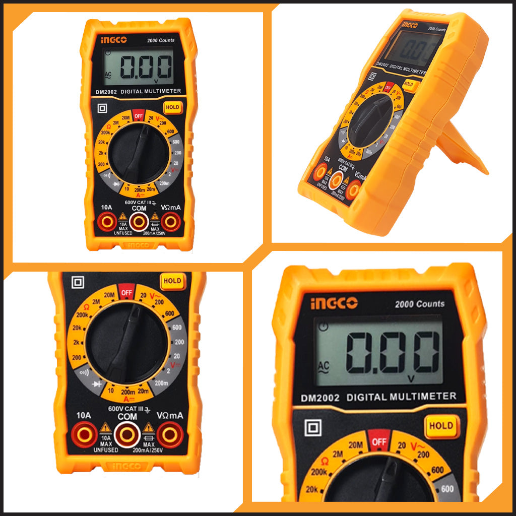 Digital Multimeter 600V DM2002