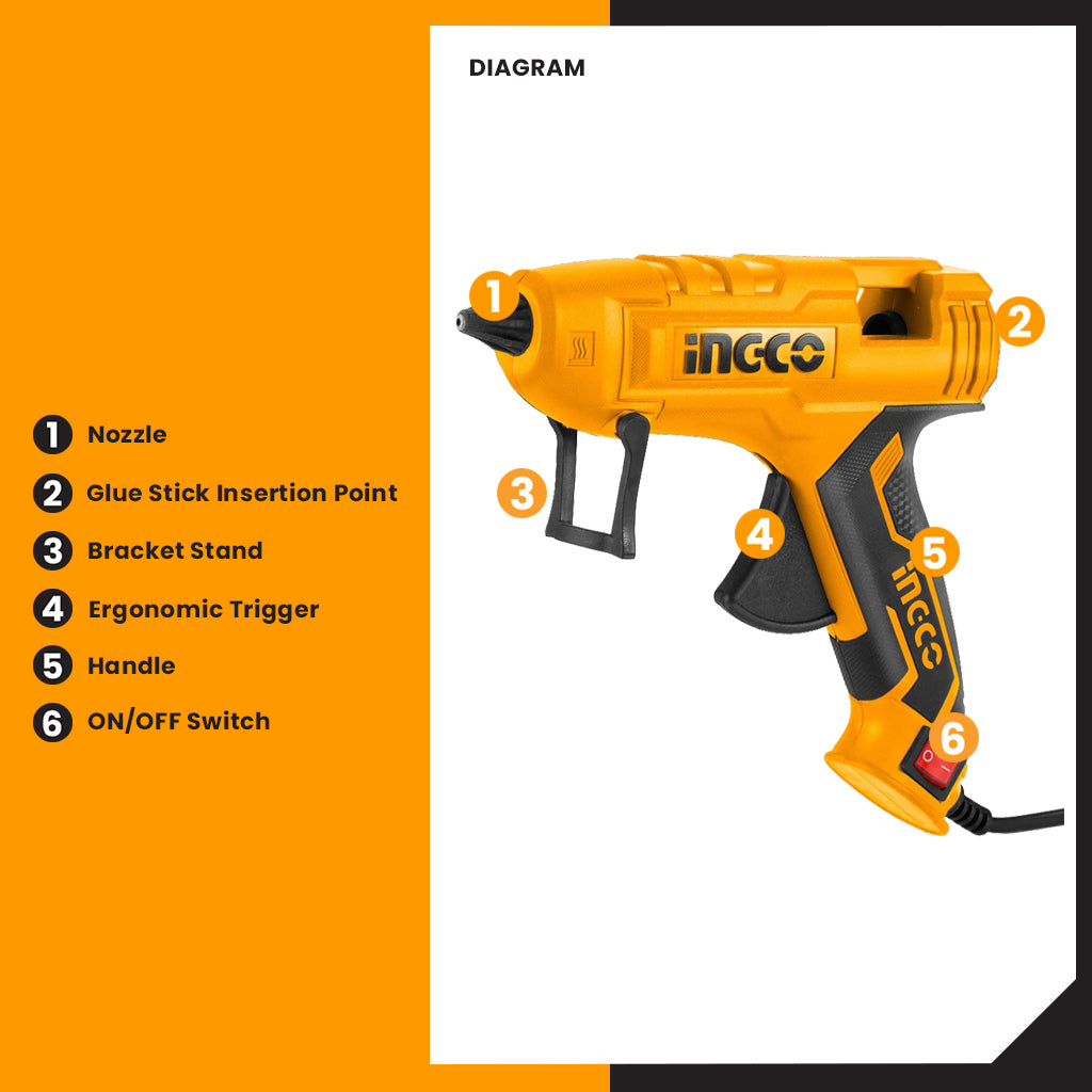 Glue Gun 25W GG258