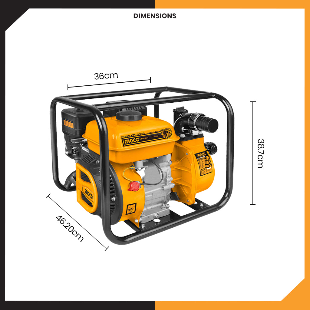 7.0HP Gasoline Engine Water Pump GWP302
