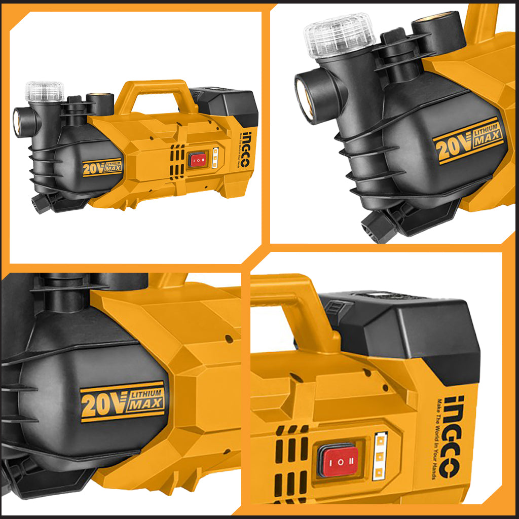 P20S 20V Lithium-Ion Cordless Water Pump GWPLI201801