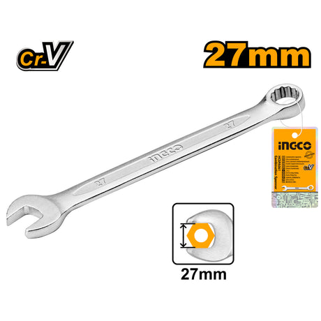 27mm to 30mm Combination Spanner Chrome Vanadium CR-V Matte Finish HCSPA281