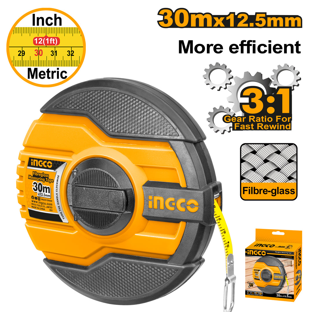 Fiberglass Measuring Tape (Closed Case) HFMT8330