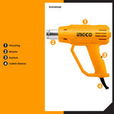 Heat Gun 2000W HG2000385