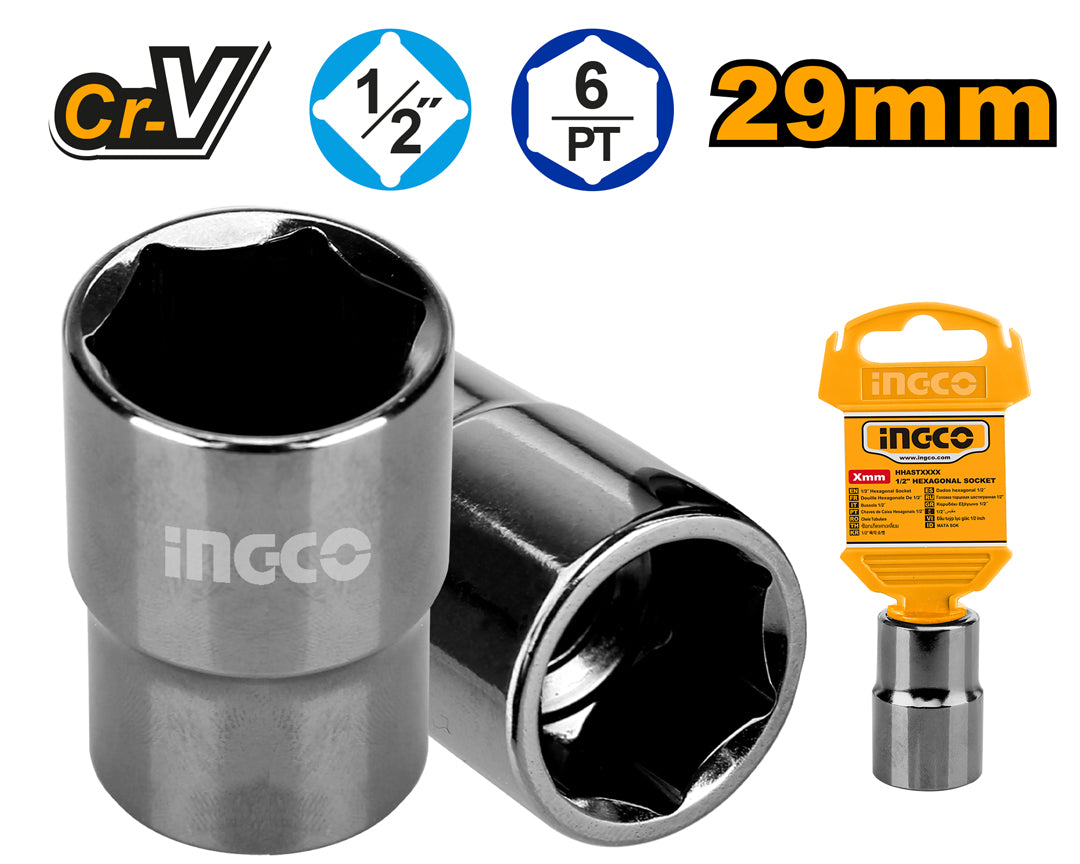1/2 Inch Hexagonal Socket CR-V Quality HHAST12291