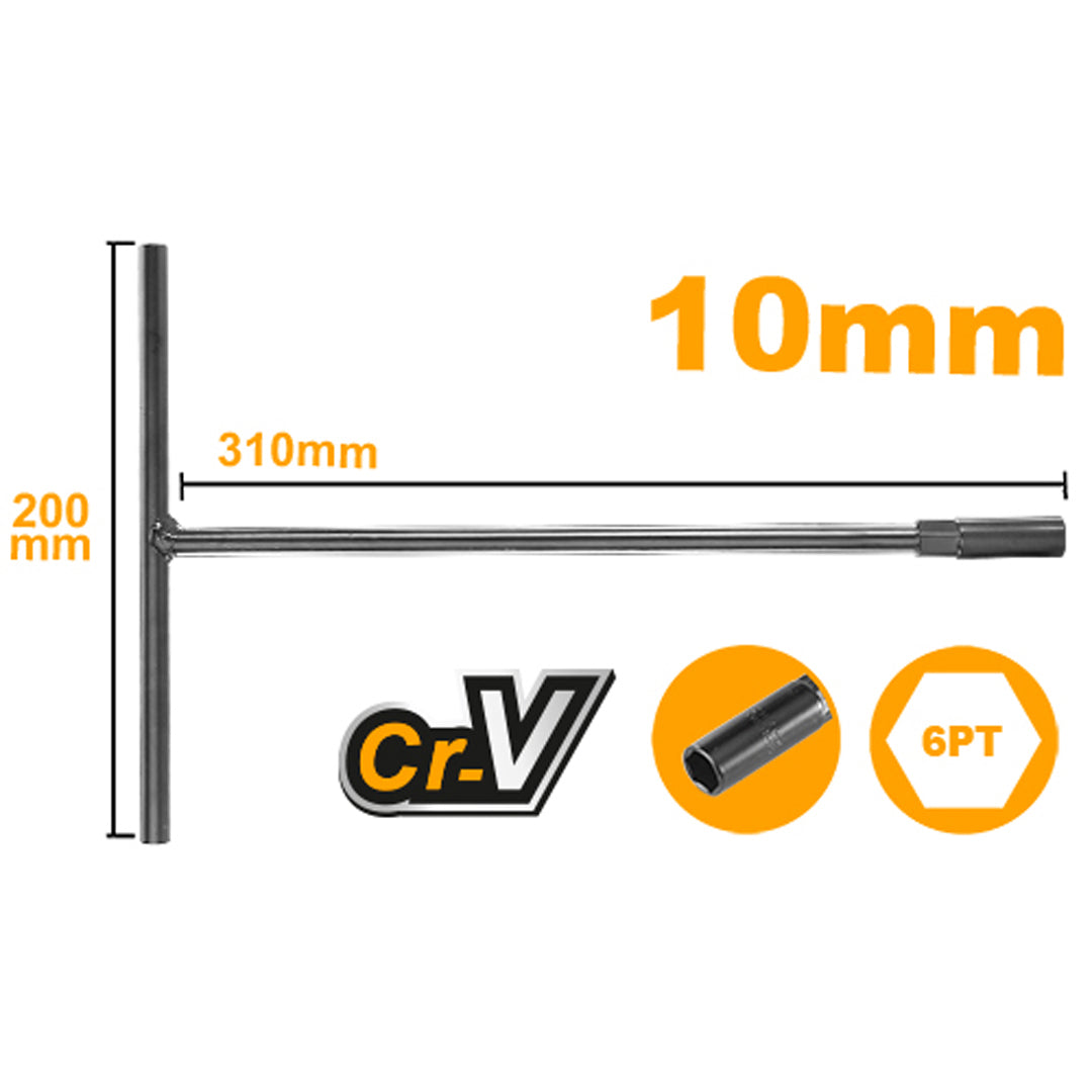 T-Handle Socket Wrench 10mm HTSWB1008