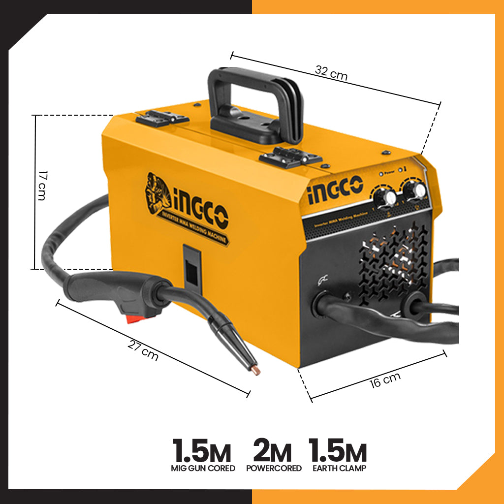 Inverter Flux Cord Arc Welding MIG Welding Machine 220V ING-FC22012PL