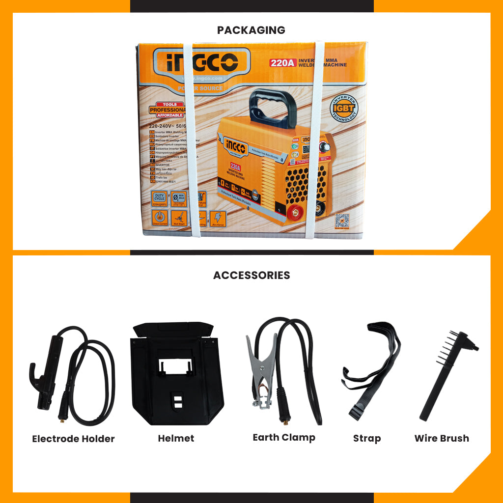 Portable Welding Machine Inverter IGBT ARC MMA