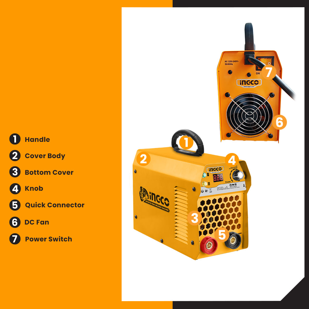 Portable Welding Machine Inverter IGBT ARC MMA