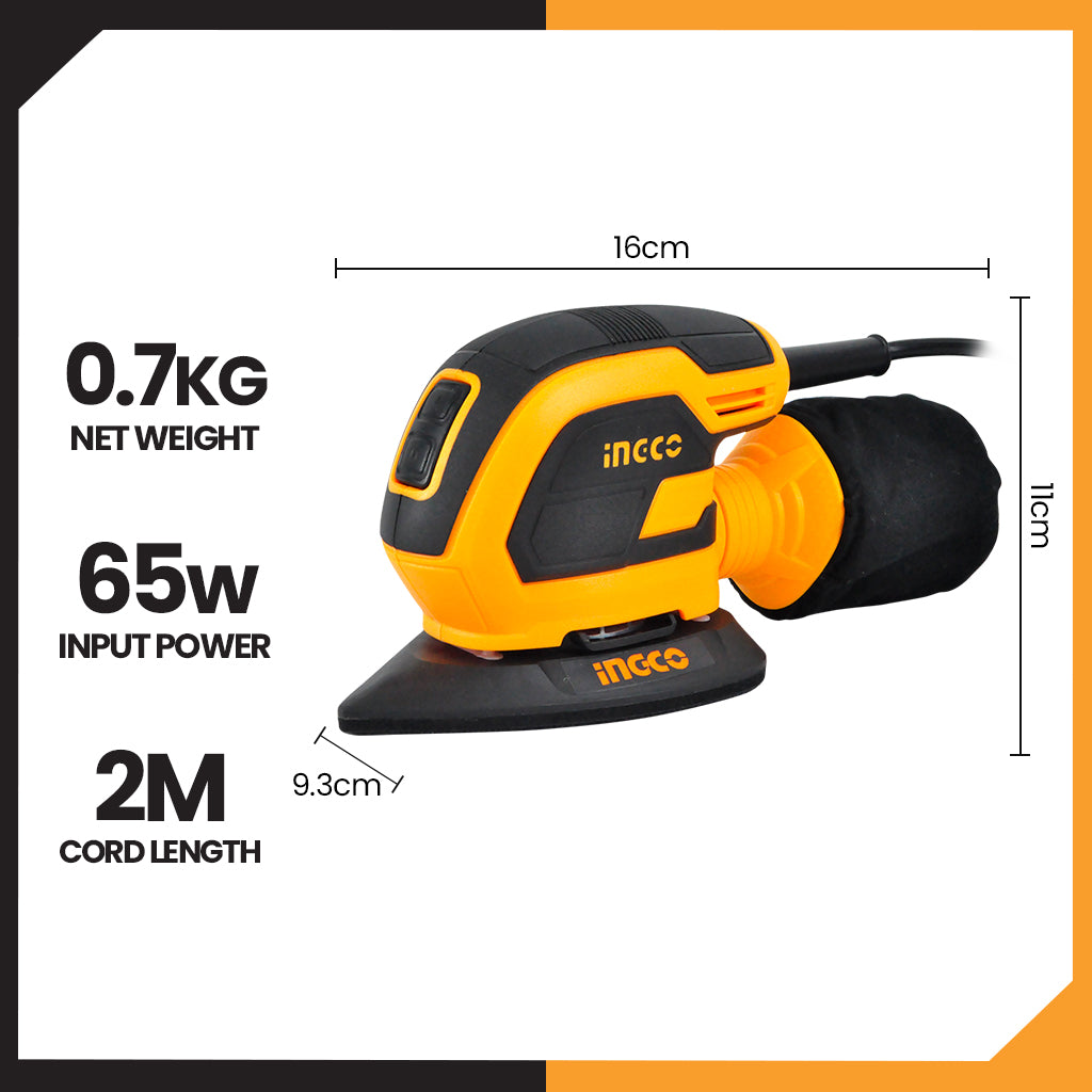 Electric Palm Sander Machine 65W MS6505