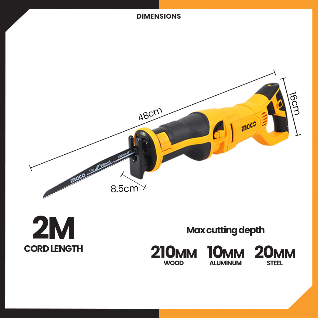 Saber Saw 1200 Watts 210mm RS12001